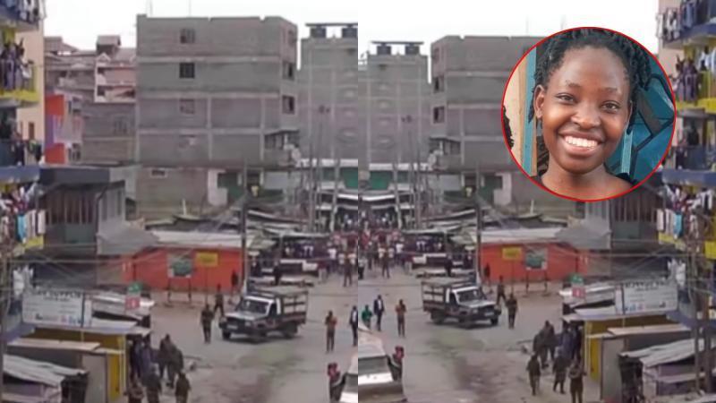 A young KMTC student was allegedly killed by police.